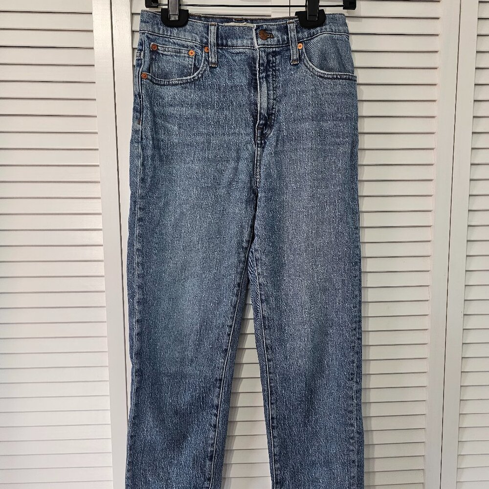 Madewell Curvy High-Rise Skinny Jeans in a Classic Dark Wash